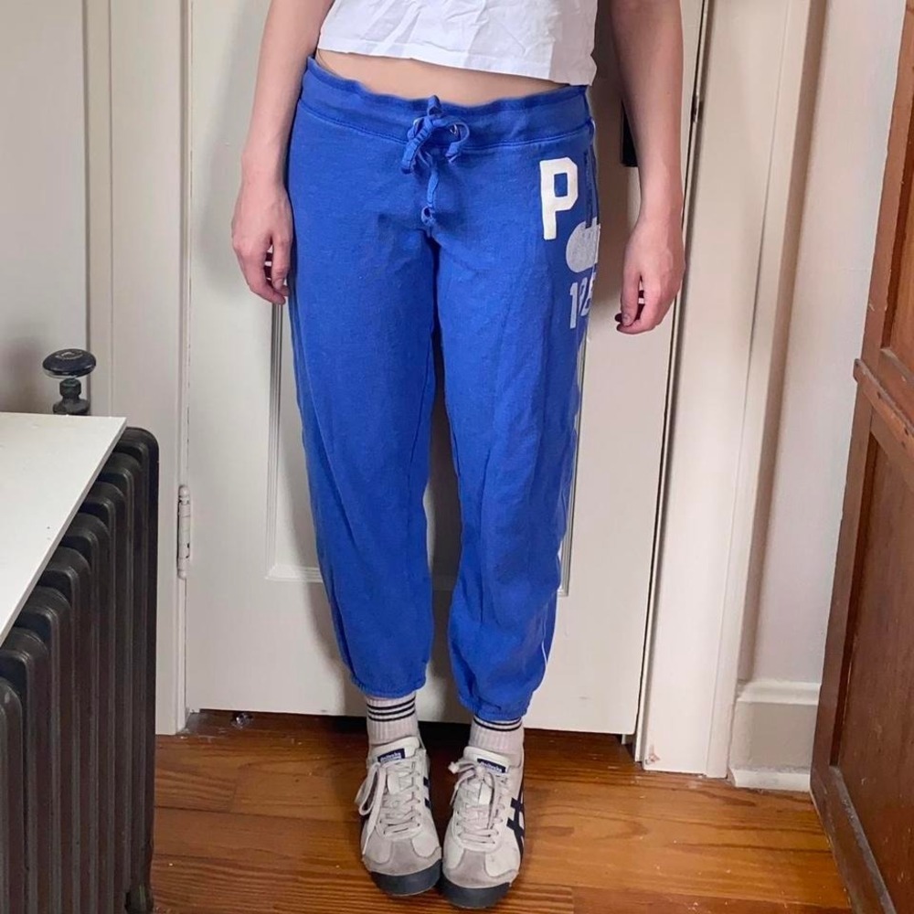 Vintage 90s y2k low rise sweatpant capri yoga Victoria's Secret PINK size S